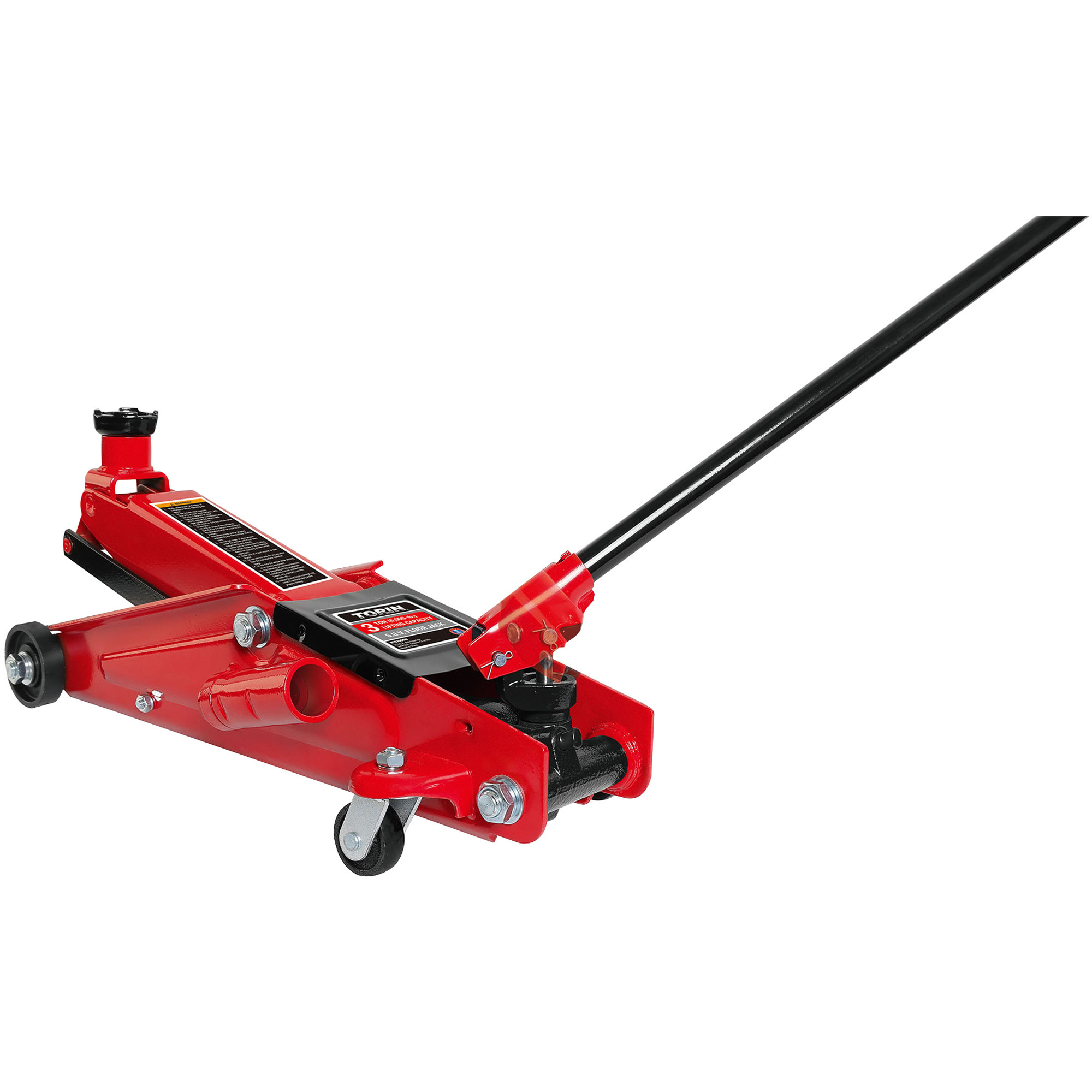 Torin Black Jack SUV Trolley Jack, 3-Ton Capacity, Model# NT83006W